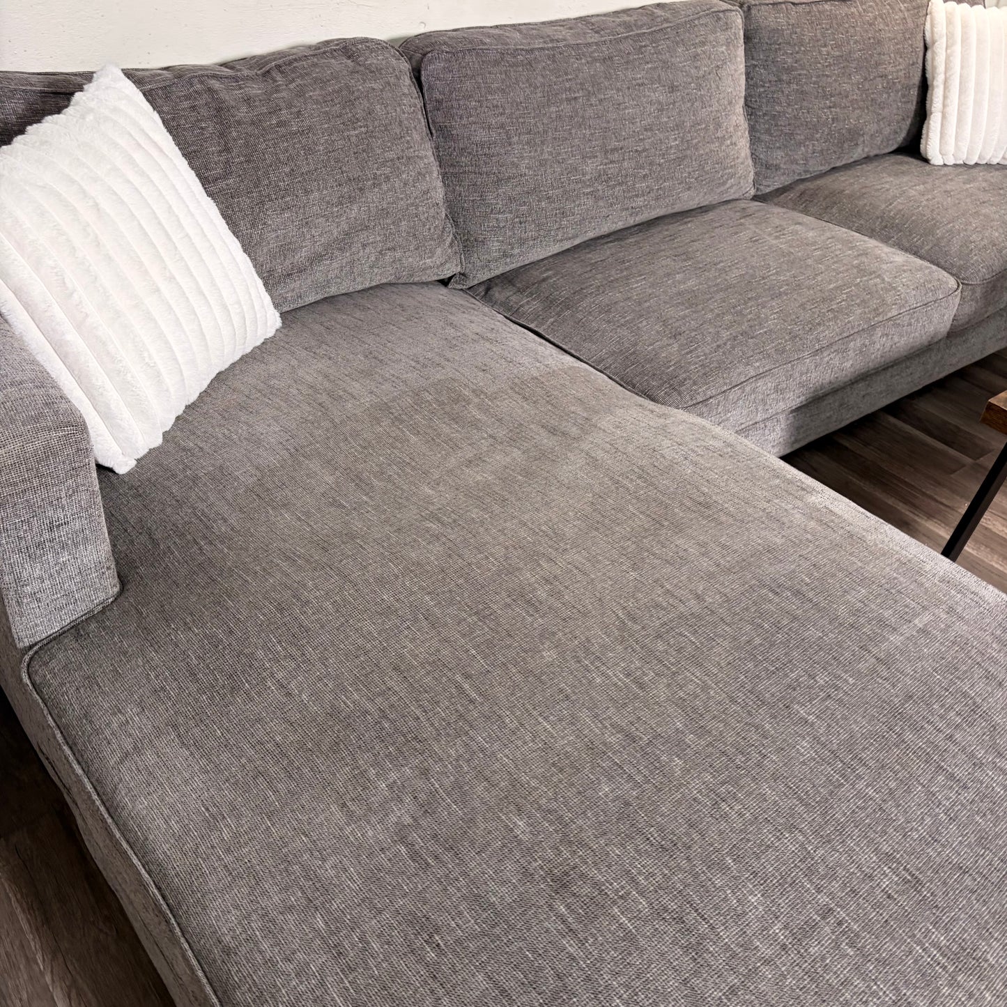 Gray L Shaped Sectional