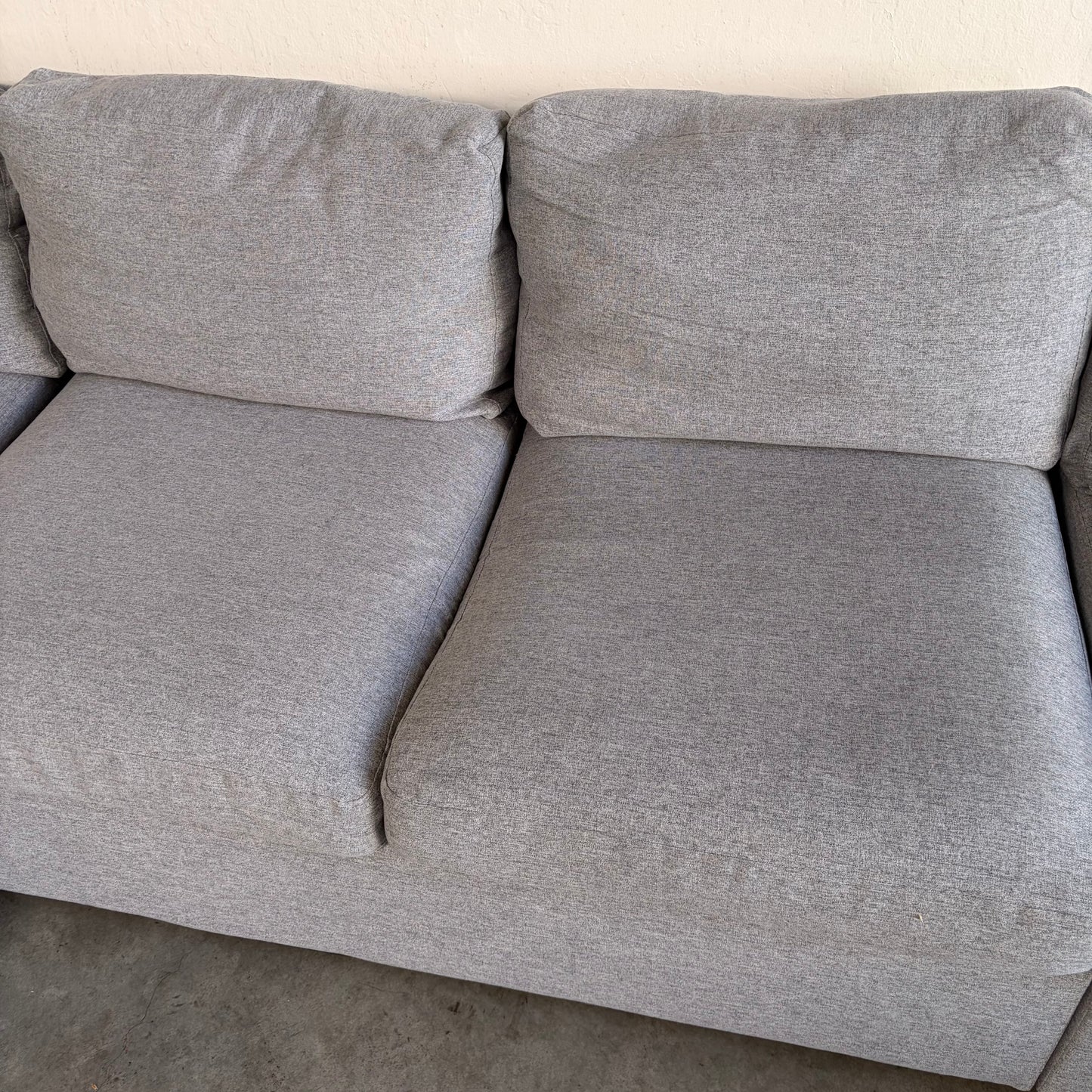 Oversized Gray U Shaped Sectional