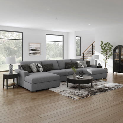 Muir 4-Piece Sectional with Double Chaise
