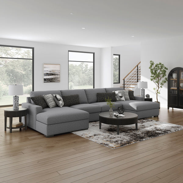 Muir 4-Piece Sectional with Double Chaise