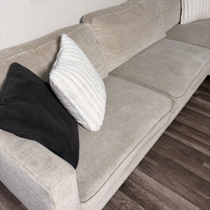 Living Spaces Beige Sectional