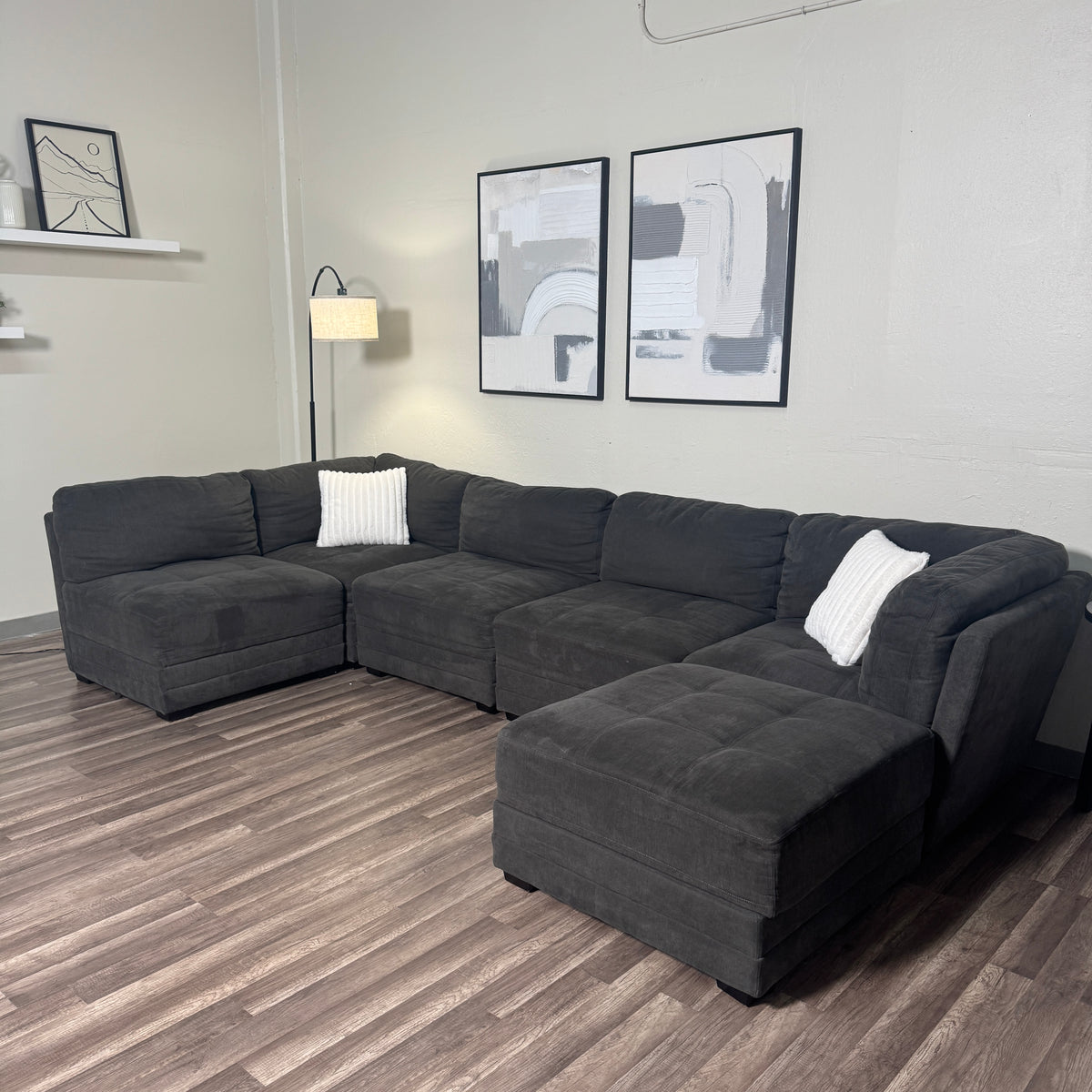 Thomasville Gray Modular Sectional
