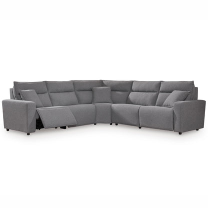 Maverick 5-Piece Dual Power Reclining Sectional