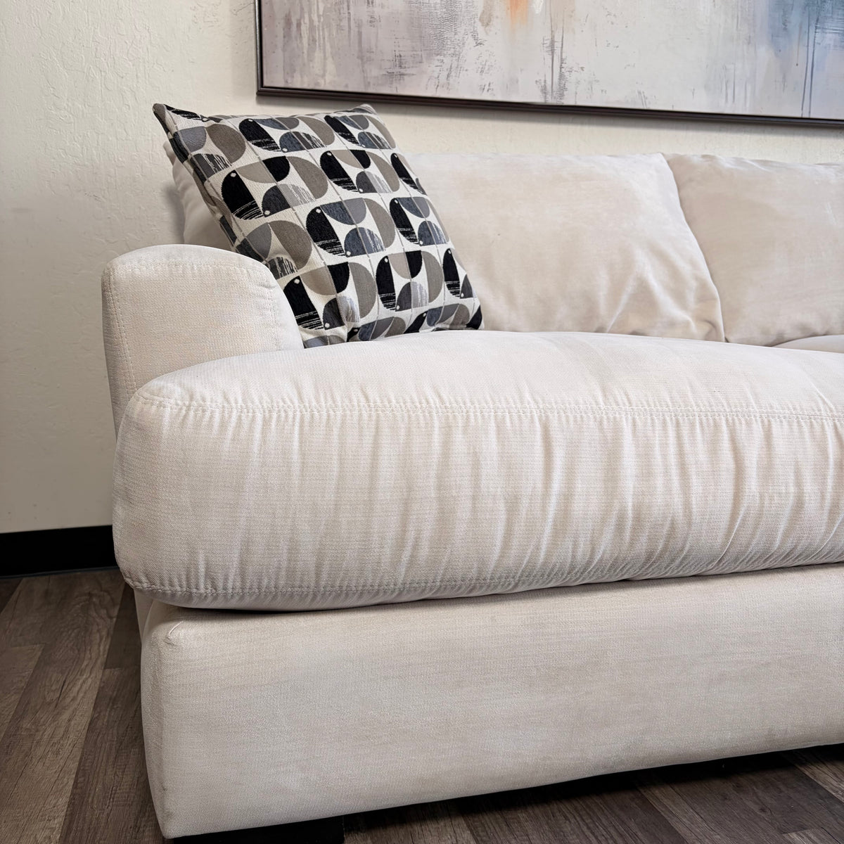 Off White Ashley Homestores Sofa