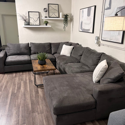 Room & Board Dark Gray Sectional