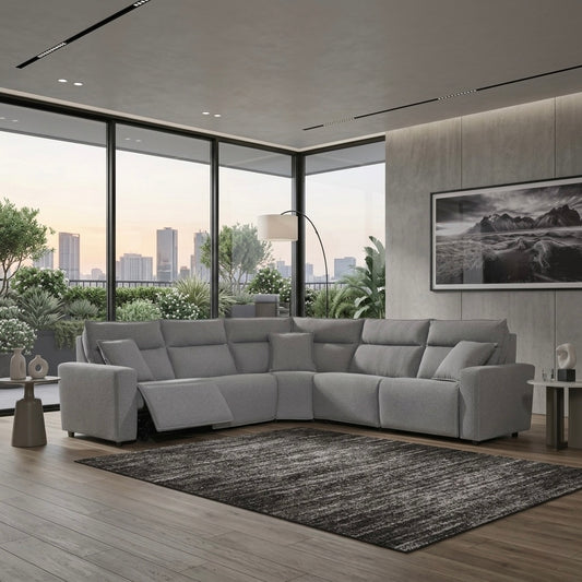 Maverick 5-Piece Dual Power Reclining Sectional