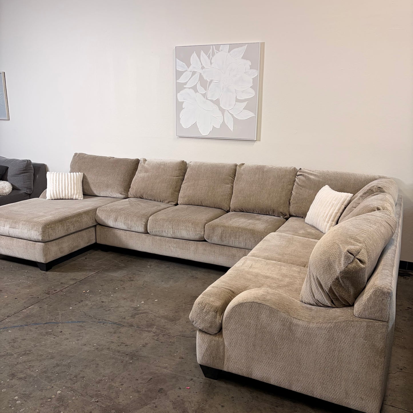 Oversized Plush Living Spaces Sectional