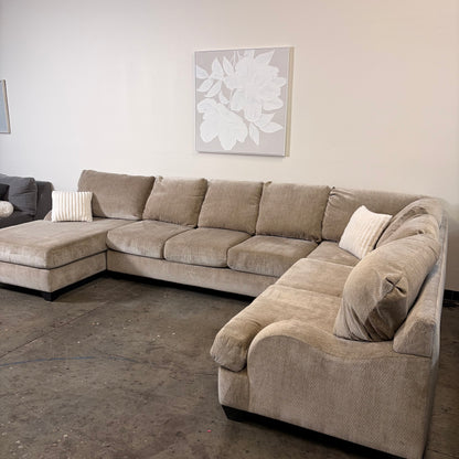Oversized Plush Living Spaces Sectional