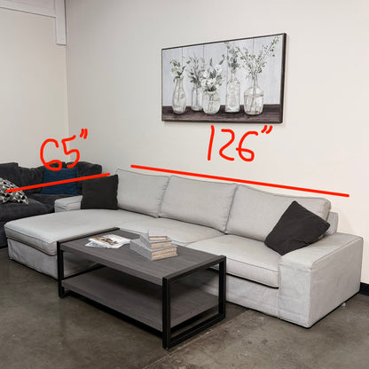 Ikea Kivik Light Gray Sectional