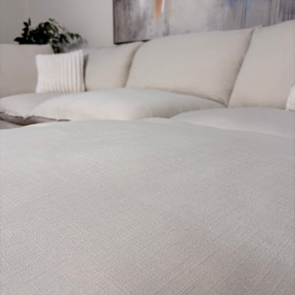 Sonoma Cloud 4-Piece Modular Sectional - Linen Sand