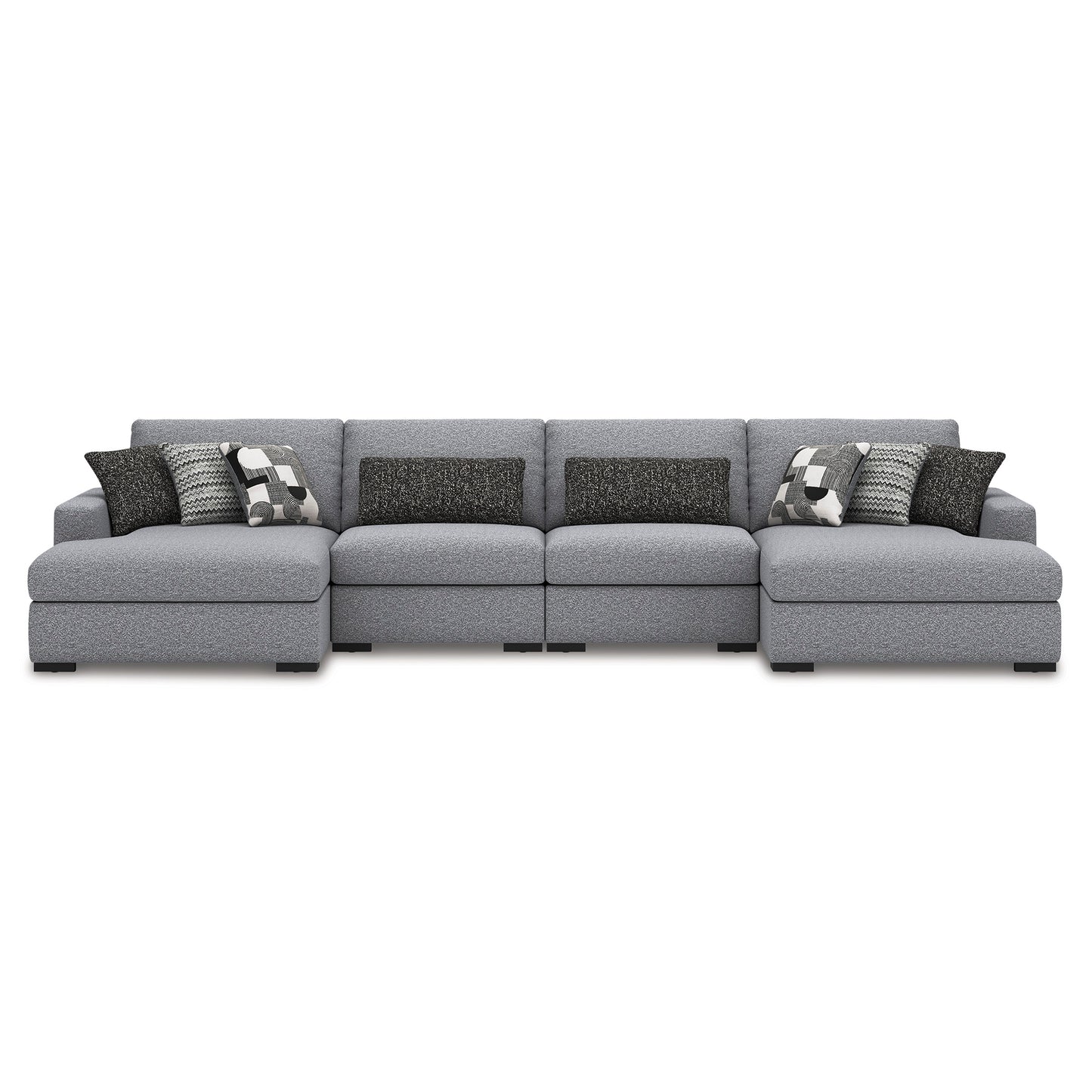 Muir 4-Piece Sectional with Double Chaise
