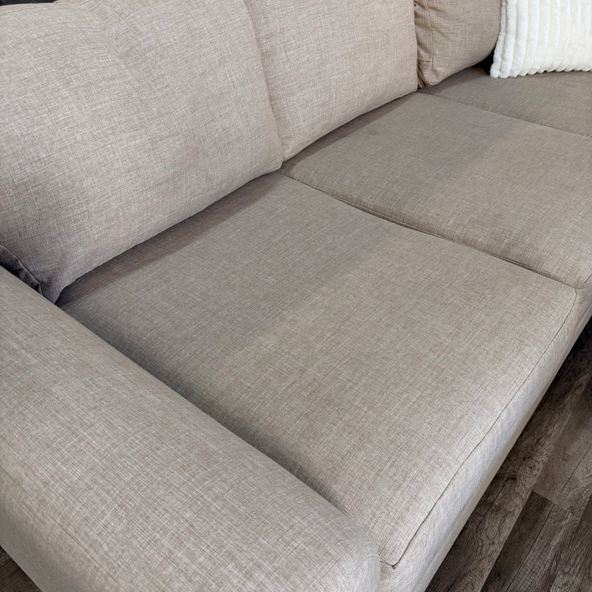 Oversized Beige U Shaped Sectional