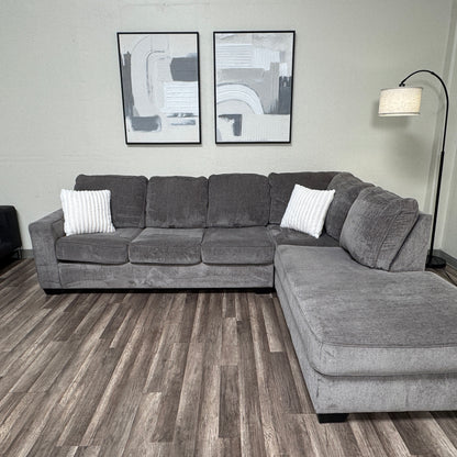 Gray Ashley Homestores L Sectional