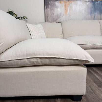 Sonoma Cloud 5-Piece Modular Sectional - Linen Sand