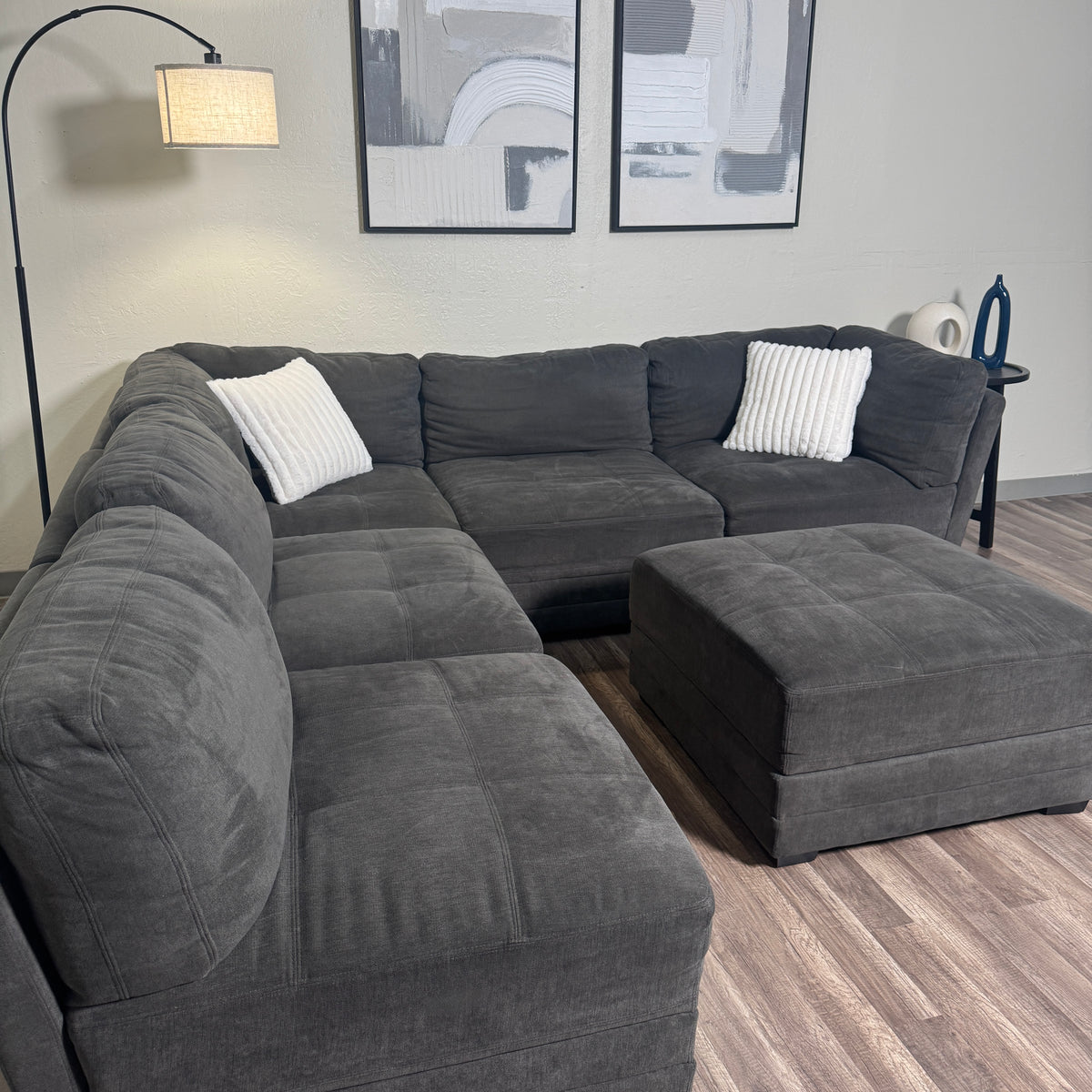 Thomasville Gray Modular Sectional