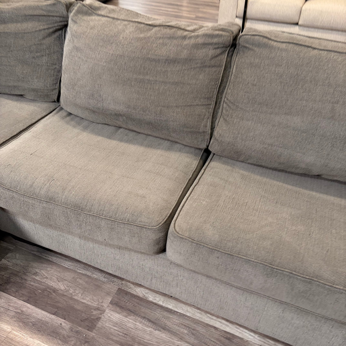 Ashley Homestores Gray U Shaped Sectional