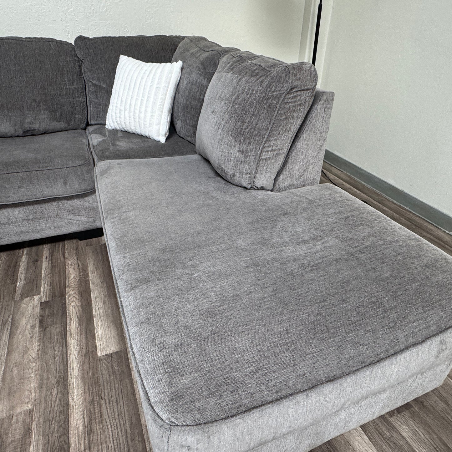 Gray Ashley Homestores L Sectional