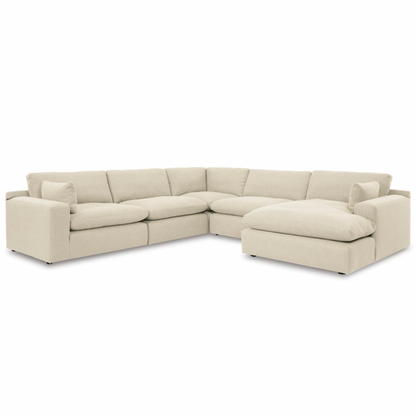 Sequoia 5-Piece Sectional Sofa with Chaise