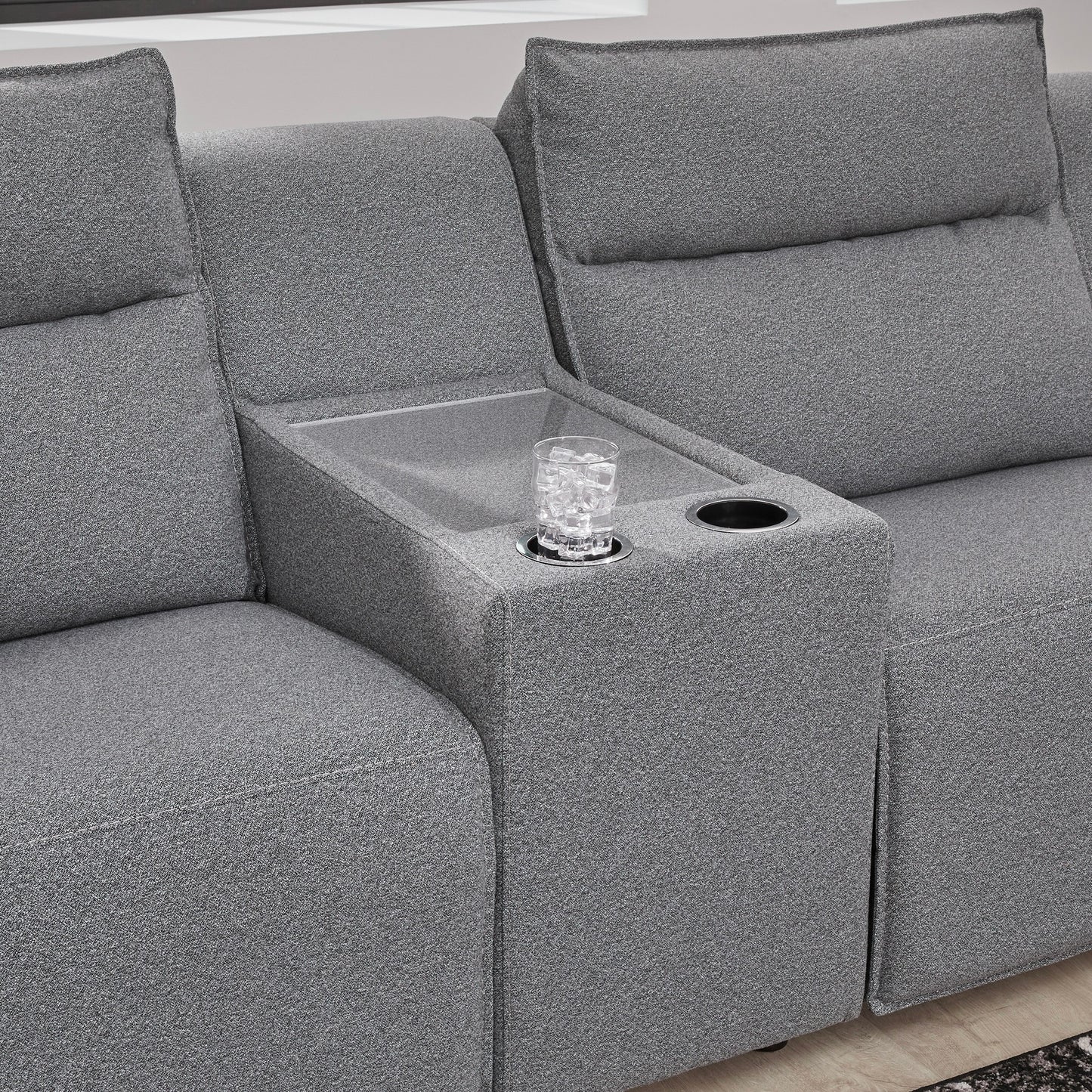 Maverick 3-Piece Power Reclining Sectional with Console