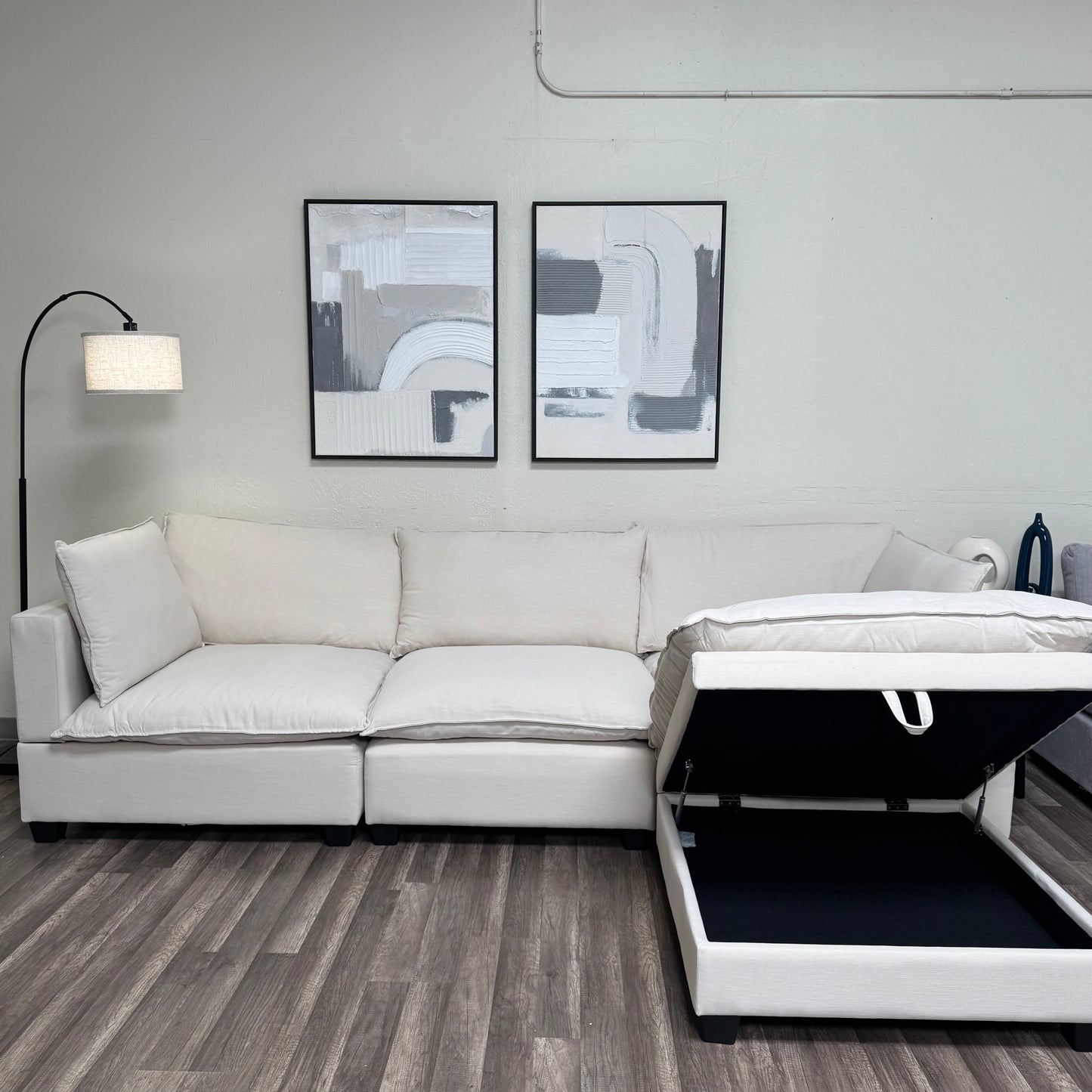 New In Box Cloud Modular Sectional - 4 Piece