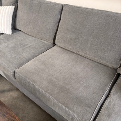 Macys Gray U Shaped Sectional