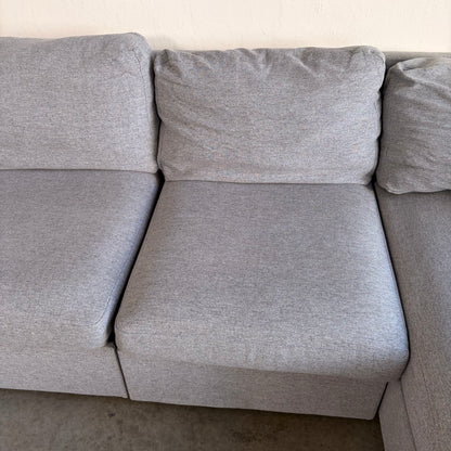 Oversized Gray U Shaped Sectional