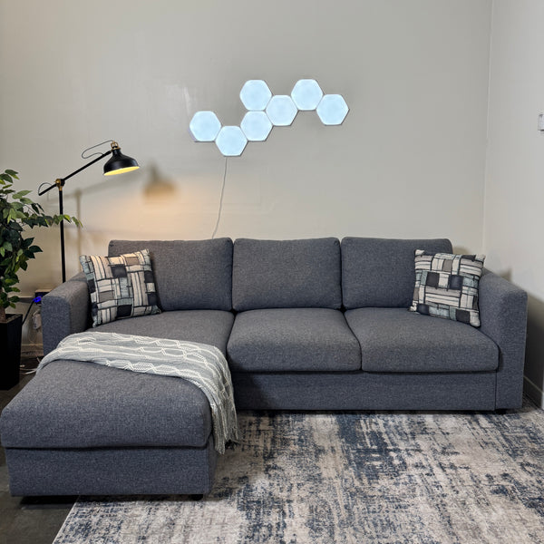 Ikea Finnala Gray Sectional with Storage
