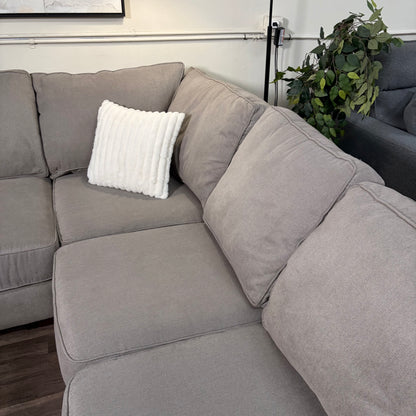 Gray L Shaped Sectional