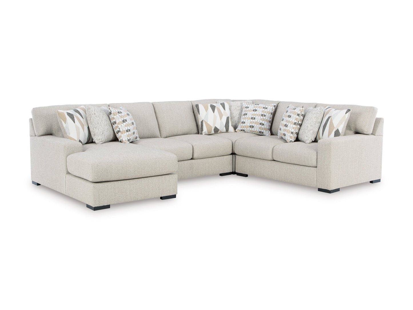 Trinity 4-Piece Sectional with Left Chaise