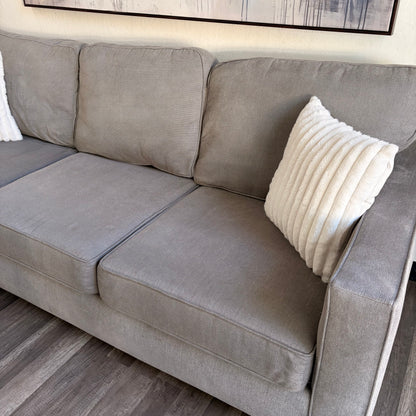 Living Spaces Gray Sectional