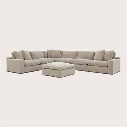 Bixby 6 Piece Sectional with Ottoman