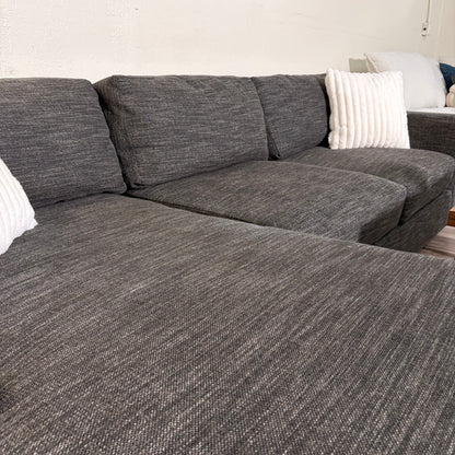 Dark Gray West Elm Sectional