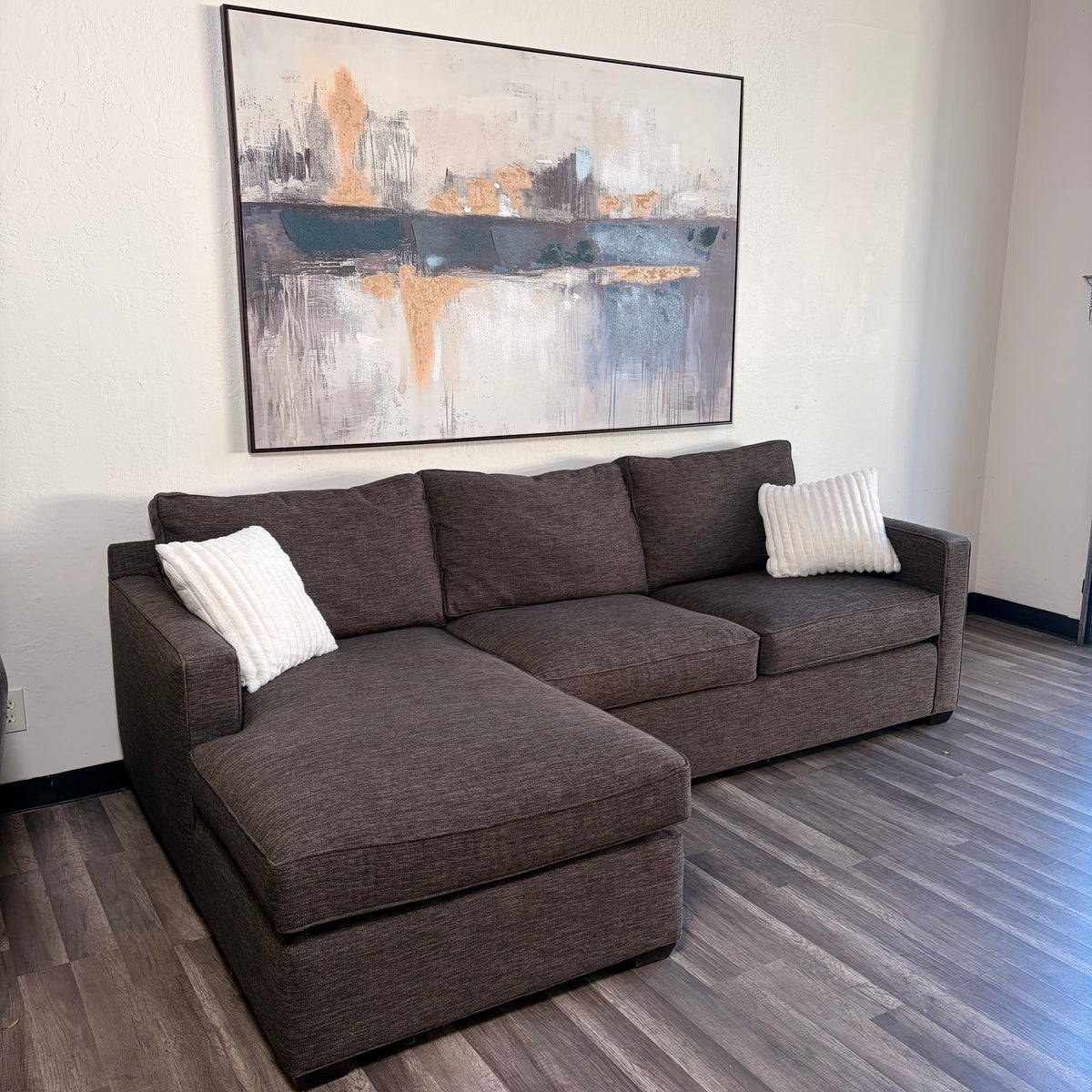 Crate & Barrel Axis Sectional
