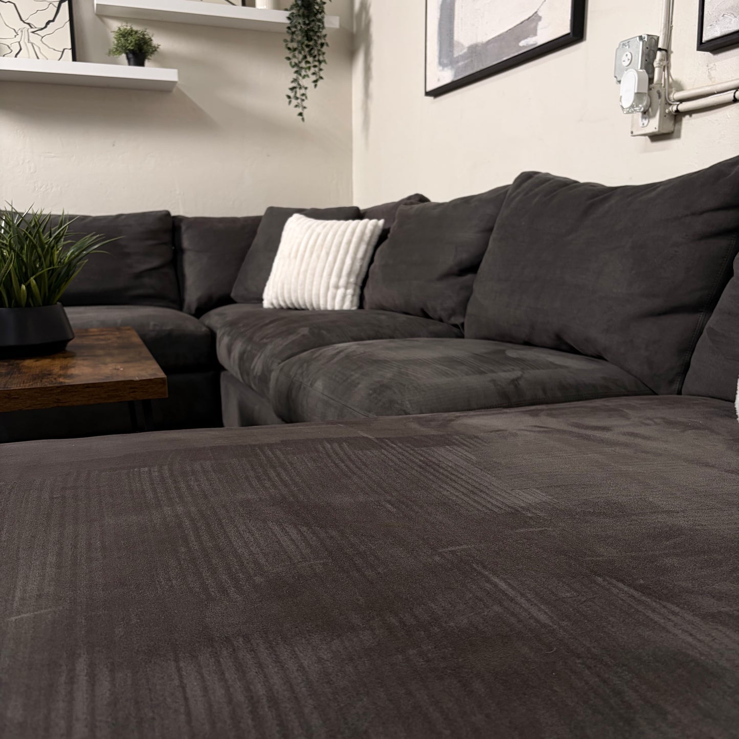 Room & Board Dark Gray Sectional