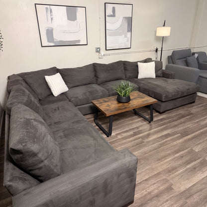 Room & Board Dark Gray Sectional