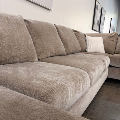 Oversized Plush Living Spaces Sectional