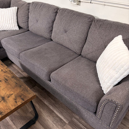 Dark Gray L Sectional