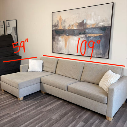 Sectional Couch with Sofa Bed Pullout