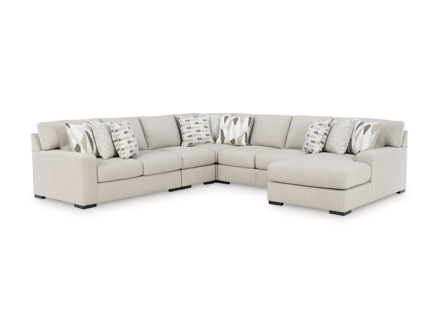 Trinity 5-Piece Sectional with Right Chaise