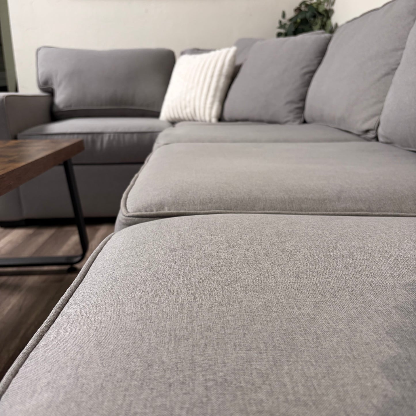 Gray 5 Piece Modular Sectional