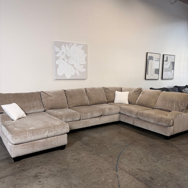 Oversized Plush Living Spaces Sectional