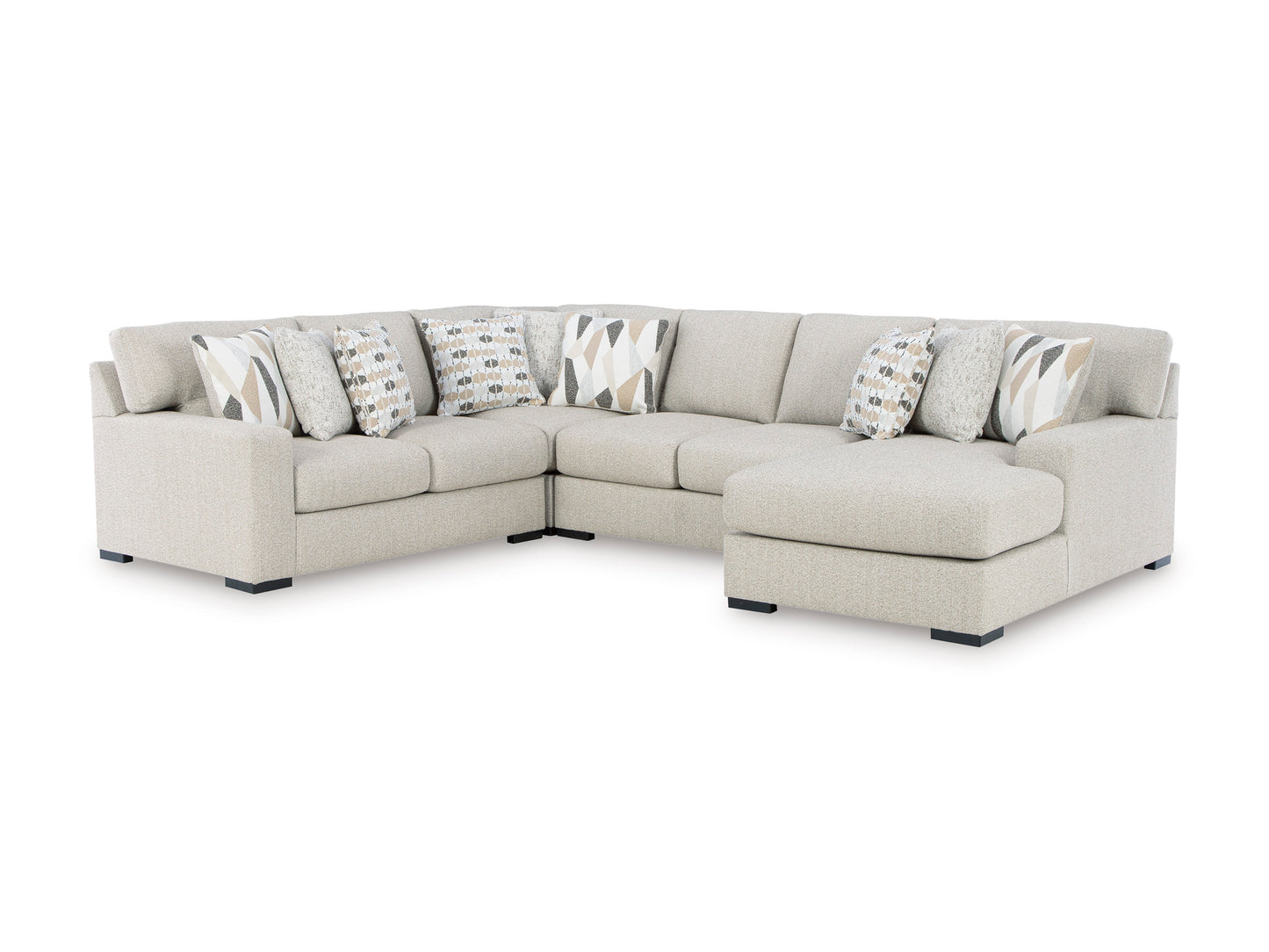 Trinity 4-Piece Sectional with Right Chaise