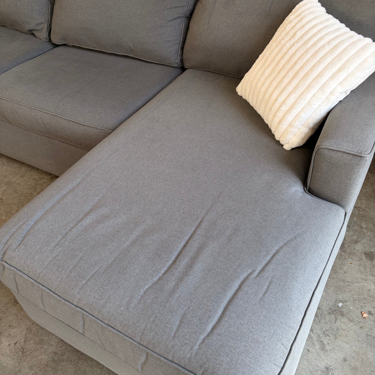 Dark Gray Living Spaces Sectional