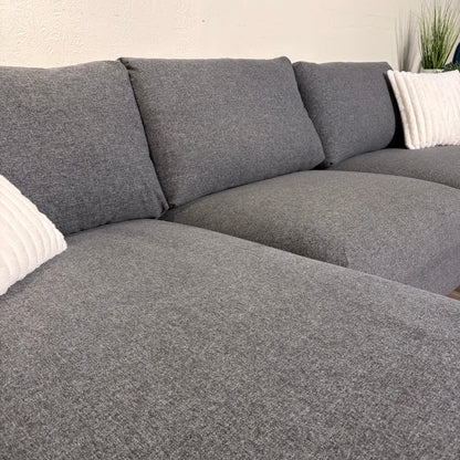Ikea Finnala Gray Sectional with Storage