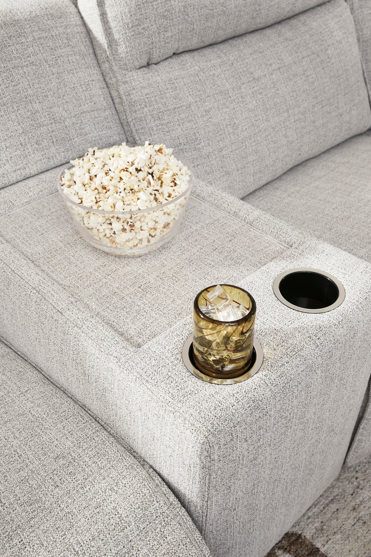 Maverick 3-Piece Power Reclining Sectional with Chaise and Console