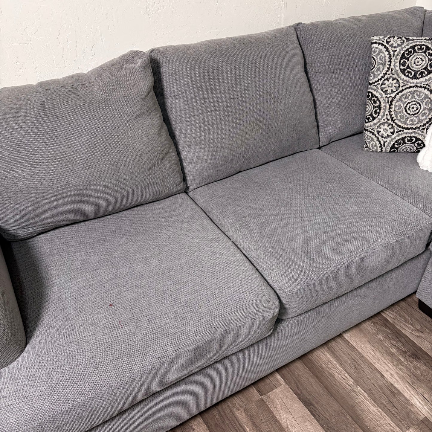 Oversized U Shape Gray Sectional