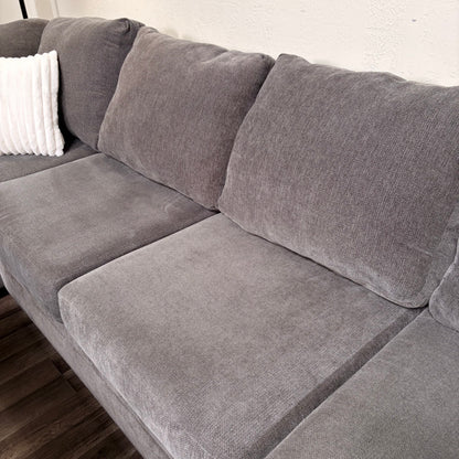 Living Spaces Gray U Shaped Sectional