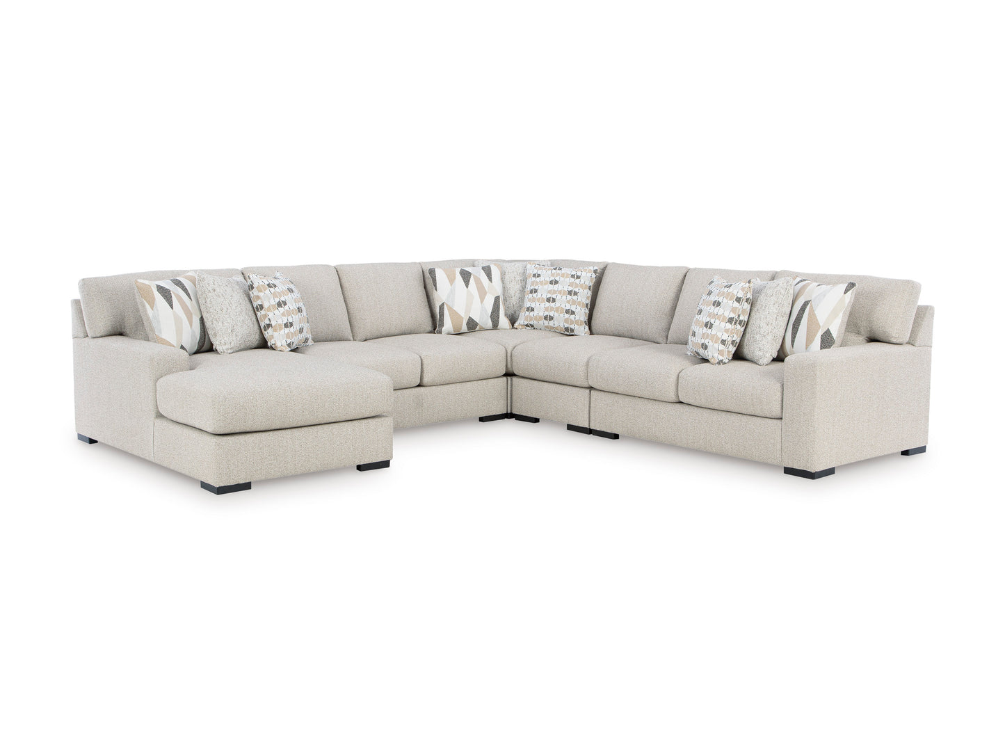 Trinity 5-Piece Sectional with Left Chaise