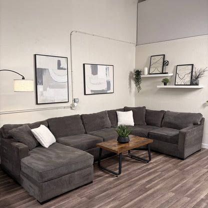 Macys Radley Gray Sectional