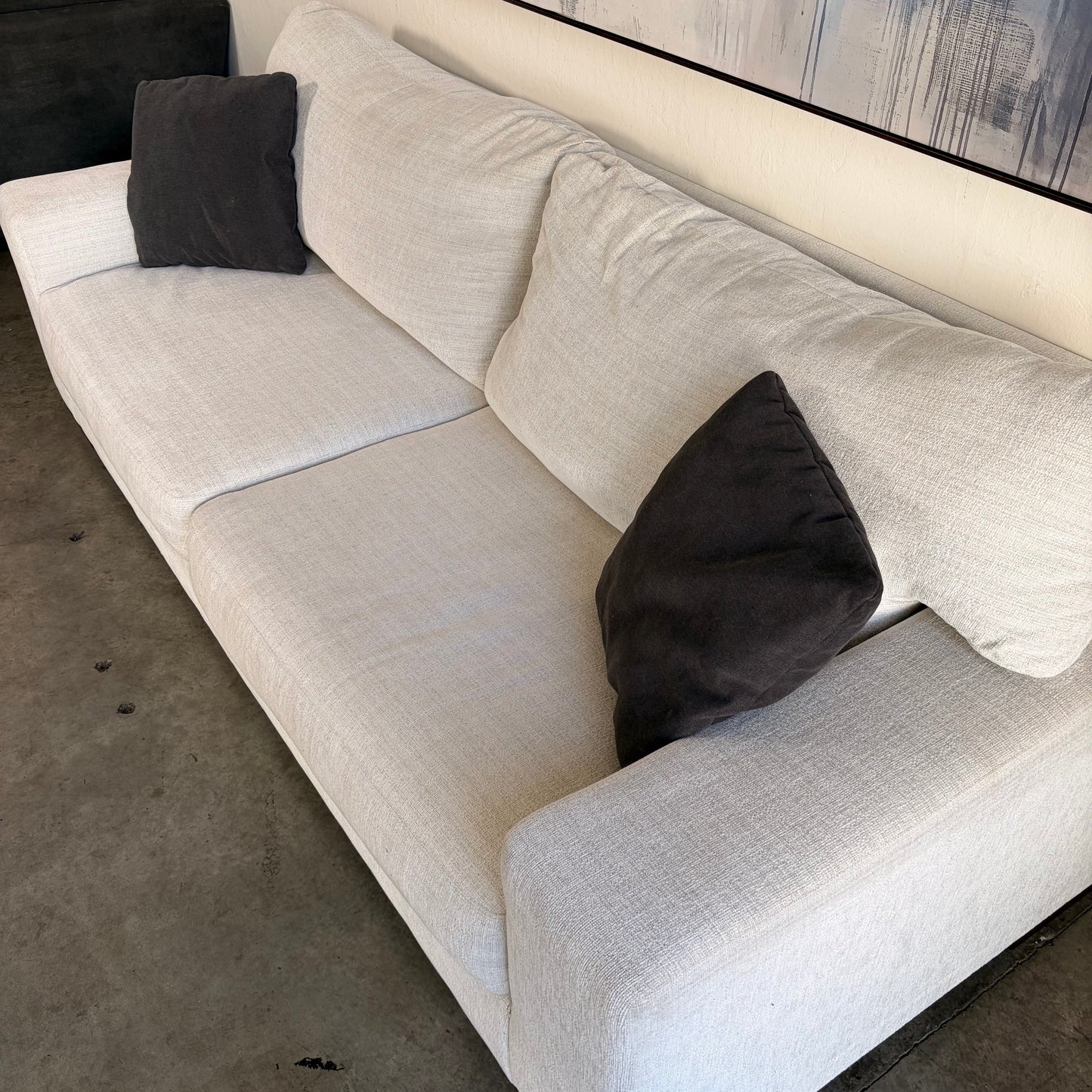Off White Sofa Loveseat